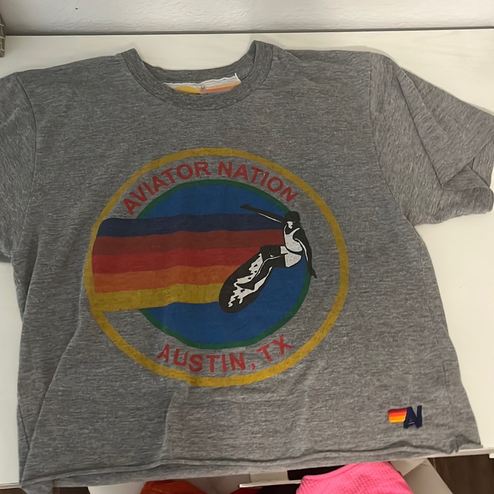 Aviator nation boyfriend tee